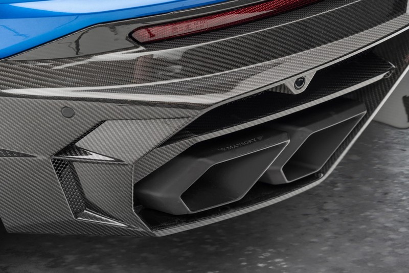 Mansory Aluminum Exhaust Tips for Lamborghini Urus