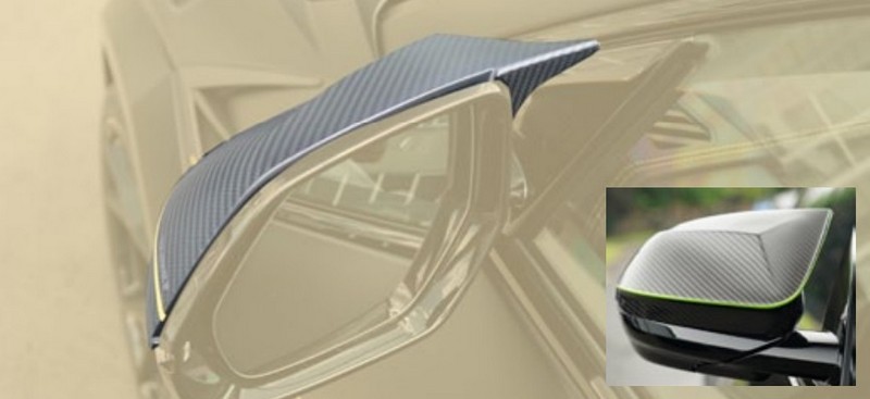 Mansory Mirror Housing II - with Blind Spot Assistant for Lamborghini Urus