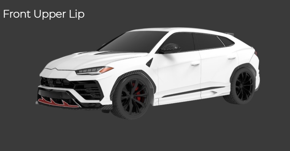 1016 Industries Front Upper Lip for Lamborghini Urus (2018-2020)