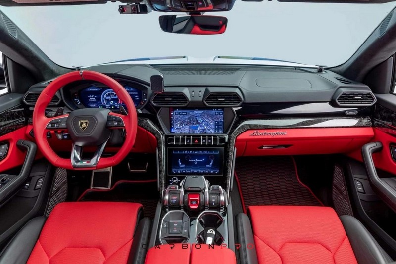 CPE Carbon Interior Panels for Lamborghini Urus