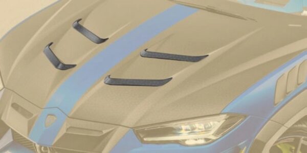 CPE Air Outtake Splitter for Mansory Engine Bonnet for Lamborghini Urus
