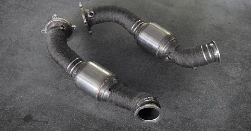 CPE Down Pipe with Euro6 / Cat 200 Cell for Lamborghini Urus