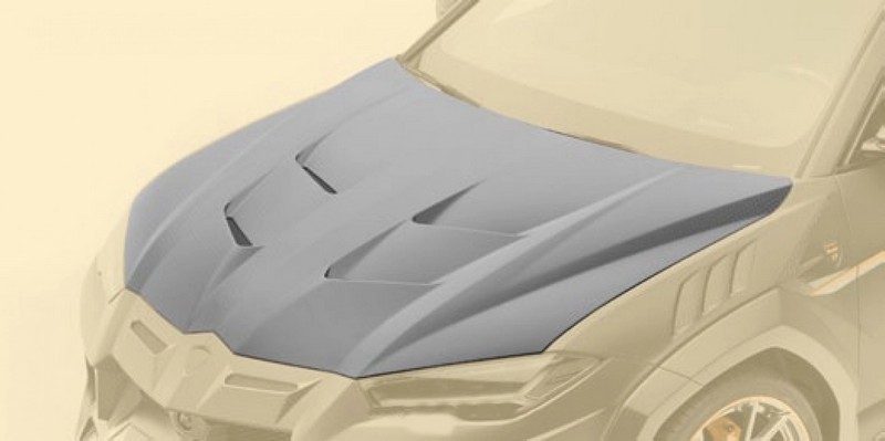 CPE Front Bonnet – Visible Carbon for Lamborghini Urus