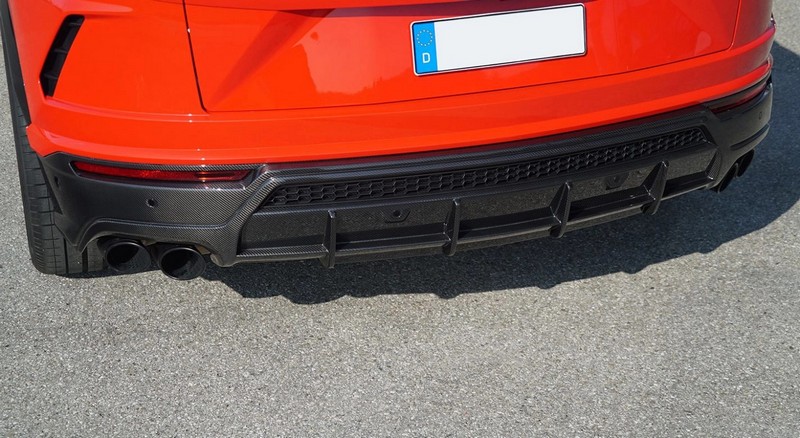 CPE Novitec Carbon Rear Diffusor (Original Look) for Lamborghini Urus