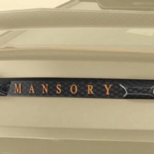 CPE Rear Hatch Panel with Silver Mansory Logo for Lamborghini Urus