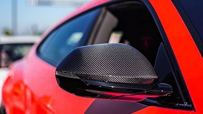 DMC Carbon Fiber Side Mirror Caps for Lamborghini Urus