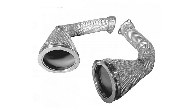 Limited Edition Stainless Steel ZESAD Exhaust Down Pipes “Edizione-GT” for the Lamborghini Urus