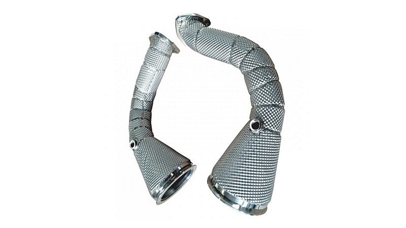 Limited Edition Stainless Steel ZESAD Exhaust Down Pipes “Edizione-GT” for the Lamborghini Urus