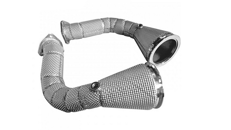 Limited Edition Stainless Steel ZESAD Exhaust Down Pipes “Edizione-GT” for the Lamborghini Urus