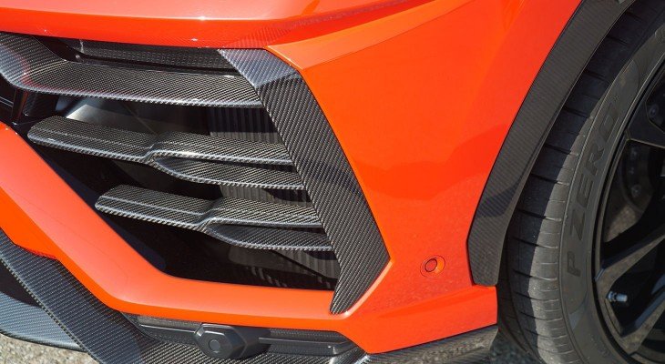 Novitec Cover Front Bumper Outside Position for the Lamborghini Urus