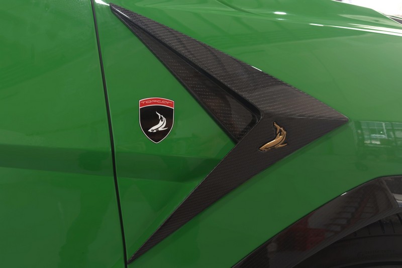 TopCar Carbon Side Splitter with Logo, 2 pcs for Lamborghini URUS Performante