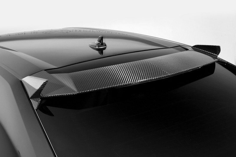 TopCar Visible Carbon Fiber Rear Spoiler Top for Lamborghini Urus