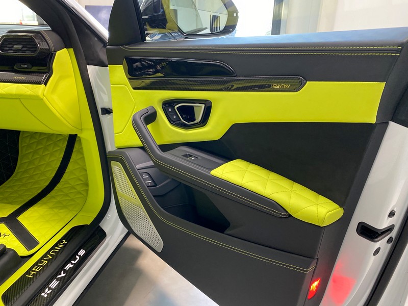 Keyvany Carbon Fiber Door Sill Guards for Lamborghini Urus
