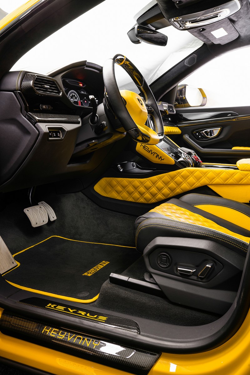 Keyvany Individual Leather Design Complete Refined Interior by Exclusive Leather