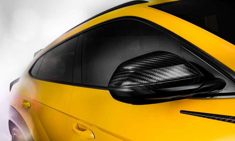 Keyvany Carbon Fiber Side Mirror Housing for Lamborghini Urus