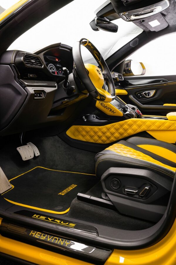 Keyvany Exclusive Foot Mats for Lamborghini Urus
