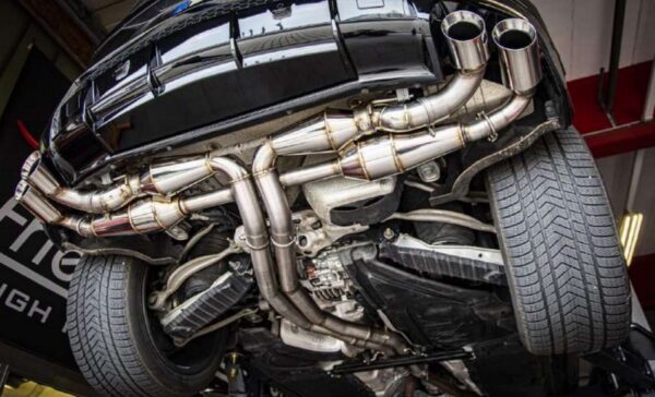 Keyvany Exhaust System with Straight Pipes +60hp