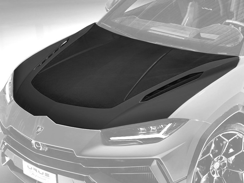 TopCar Carbon Bonnet, Visible Carbon Fiber for Lamborghini Urus S