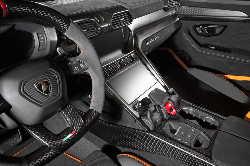 TopCar Carbon Fiber Stealth Edition Interior Parts Package – Lamborghini Urus R'EVO Stealth Edition