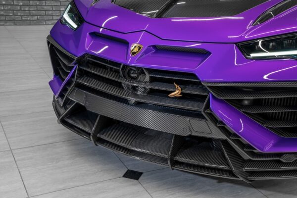 TopCar Carbon Gloss Front Bumper Air Splitter for Lamborghini Urus R’EVO Limited Edition 2.0