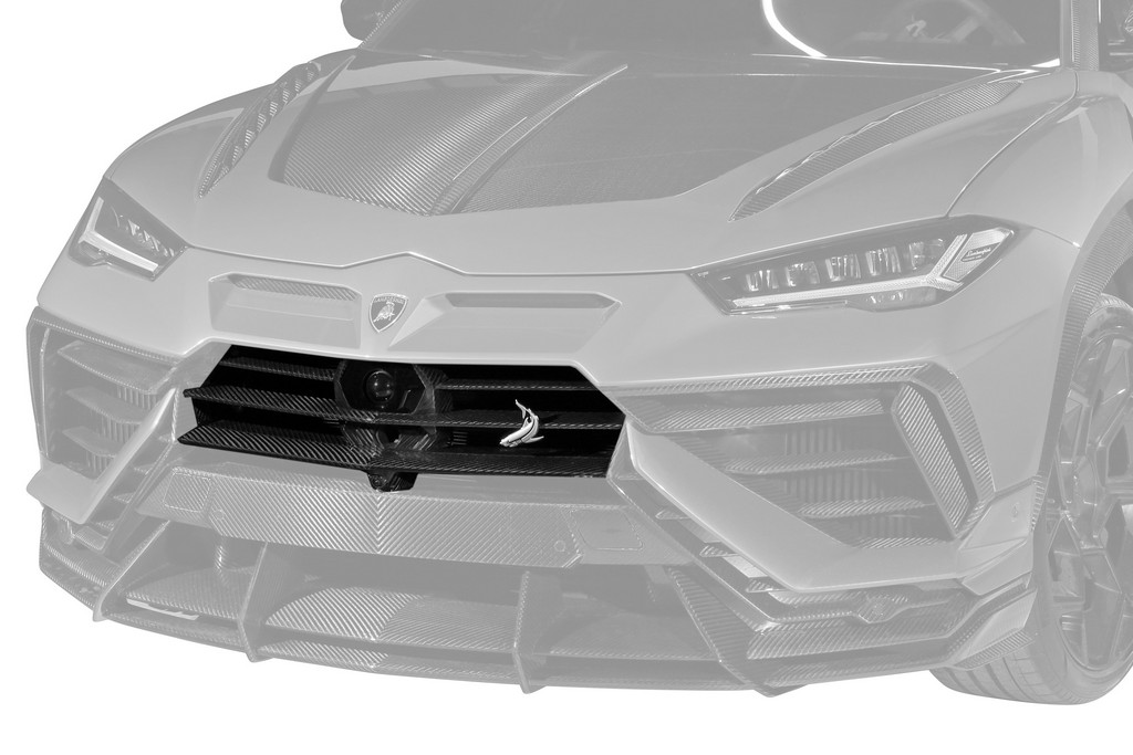 TopCar Carbon Gloss Front Air Intake, Central Part for Lamborghini Urus R’EVO Limited Edition 2.0
