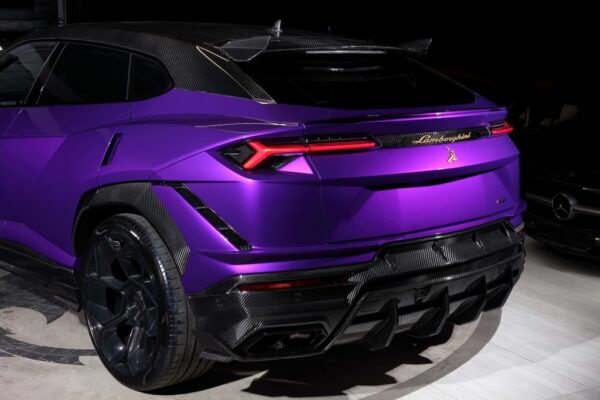 TopCar Carbon Gloss Rear Door, Top Part for Lamborghini Urus R’EVO Limited Edition 2.0