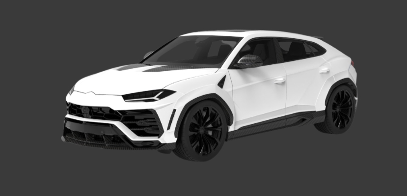 1016 Industries Carbon Hood Vent Inserts for Lamborghini Urus (2018-2020)