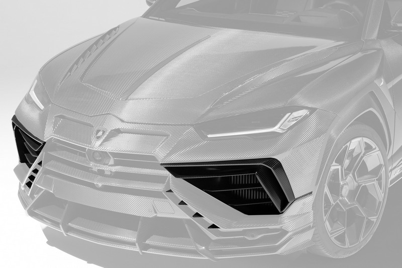 TopCar Carbon Front Air Intake, Side Parts for URUS R’Evo Carbon Edition