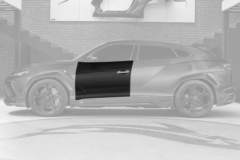 TopCar Stealth Carbon Front Doors, 2 pcs for URUS R’Evo Stealth Edition