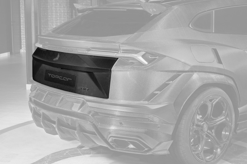 TopCar Stealth Carbon Rear Door, Lower Part for URUS R’Evo Stealth Edition
