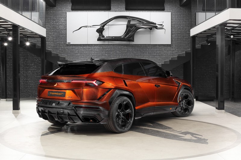 TopCar Stealth Carbon Rear Doors, 2 pcs for URUS R'Evo Stealth Edition