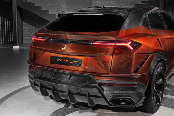 TopCar Stealth Carbon Lamborghini Plate for URUS R'Evo Stealth Edition