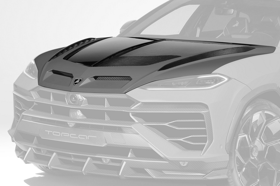 TopCar R’Evo Carbon Fiber Bonnet (Combined Carbon / Visible Carbon) for Lamborghini Urus SE Light Pack