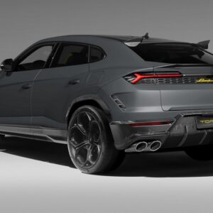 TopCar Side Splitter with Logo (2 Pcs) – Visible Carbon Fiber for Lamborghini Urus SE Light Pack