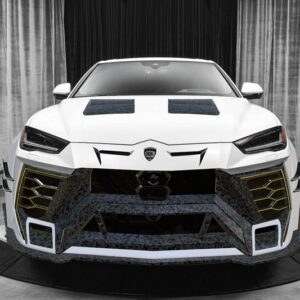 Carbon Fiber Front Bumper & Hood: Fits the OEM Lamborghini Urus Performante & S