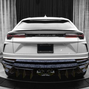 Carbon Fiber Rear Diffuser: Fits the OEM Lamborghini Urus Performante & S