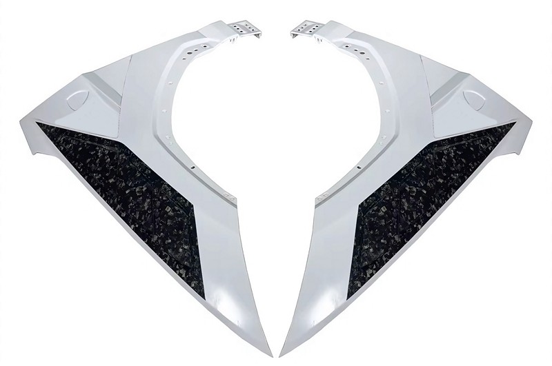 Carbon Fiber Wide Body Kit: Fits the OEM Lamborghini Urus Performante & S