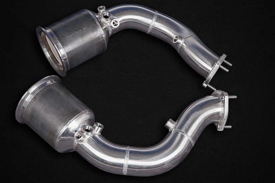 Capristo Exhaust Lamborghini Urus/S 250 Cell Sport Cat Downpipes – T309 Stainless Steel